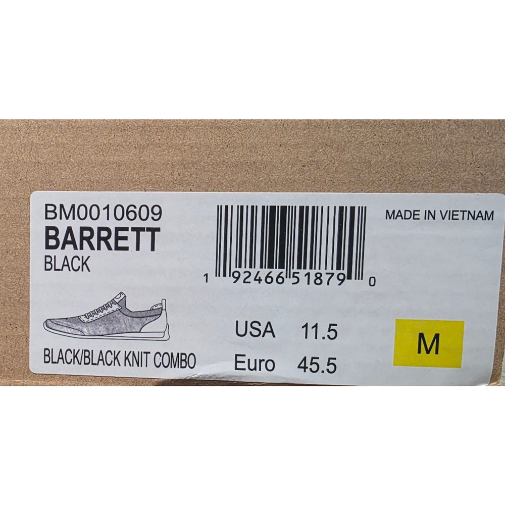 Born Barrett Men's Shoes 11.5 M Casual Slip on Sneakers in Black - Picture 9 of 9